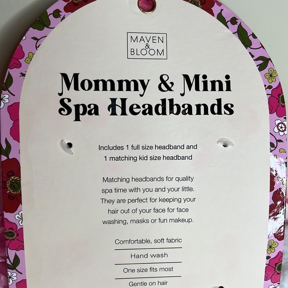 Maven & Bloom Spa Headbands Mommy & Mini Matching Set - Picture 5 of 5